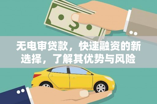 北林无电审贷款，快速融资的新选择，了解其优势与风险