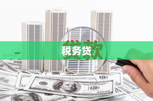 顺昌税务贷