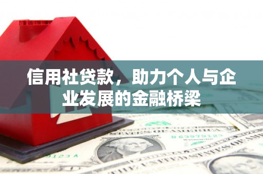安平信用社贷款，助力个人与企业发展的金融桥梁