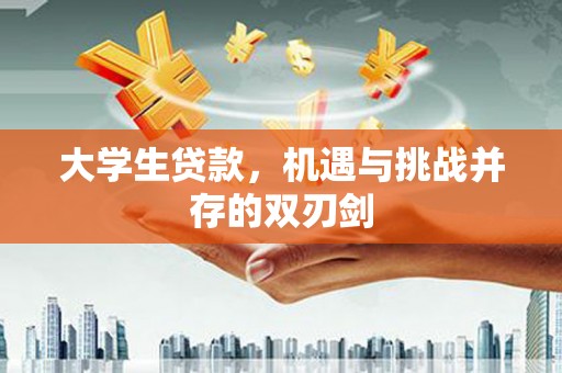 文成大学生贷款，机遇与挑战并存的双刃剑