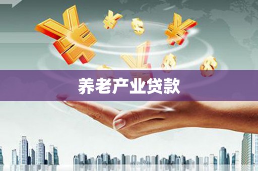 龙里养老产业贷款