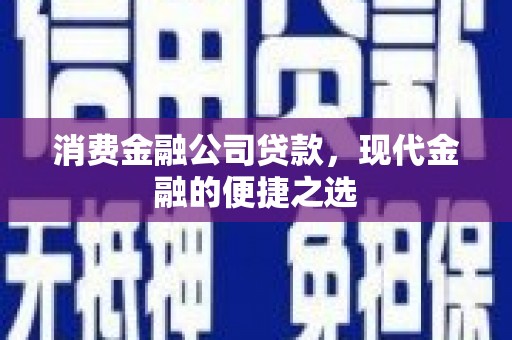 龙文消费金融公司贷款，现代金融的便捷之选