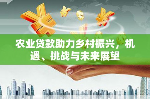 复兴农业贷款助力乡村振兴，机遇、挑战与未来展望