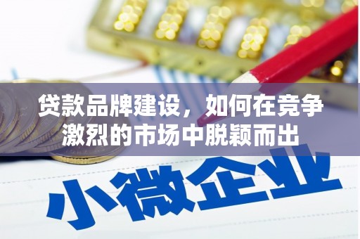 平和贷款品牌建设，如何在竞争激烈的市场中脱颖而出