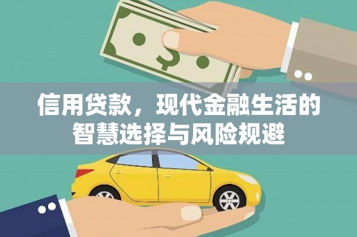 复兴信用贷款，现代金融生活的智慧选择与风险规避