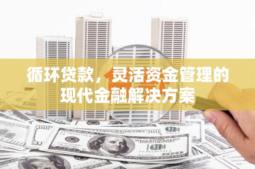 赫山循环贷款，灵活资金管理的现代金融解决方案