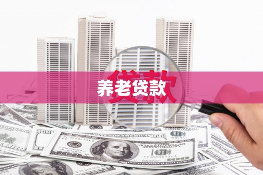 永登养老贷款