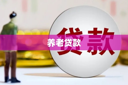 靖州养老贷款
