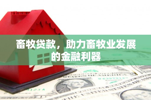 沧源畜牧贷款，助力畜牧业发展的金融利器