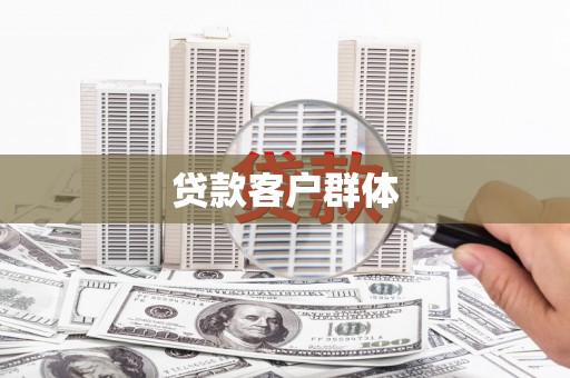 沧源贷款客户群体