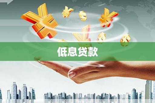芦竹低息贷款