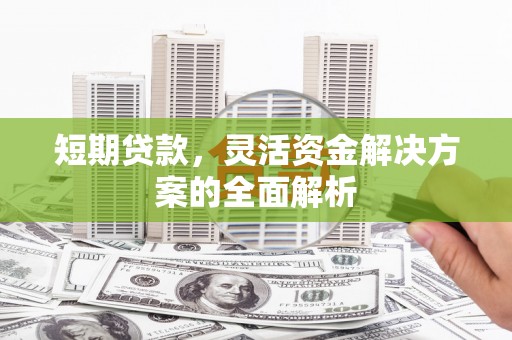 富民短期贷款，灵活资金解决方案的全面解析