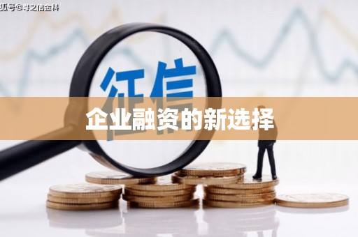 奉新企业融资的新选择