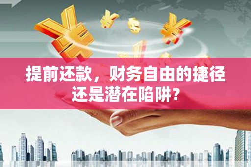 遂川提前还款，财务自由的捷径还是潜在陷阱？