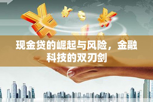 衡山现金贷的崛起与风险，金融科技的双刃剑