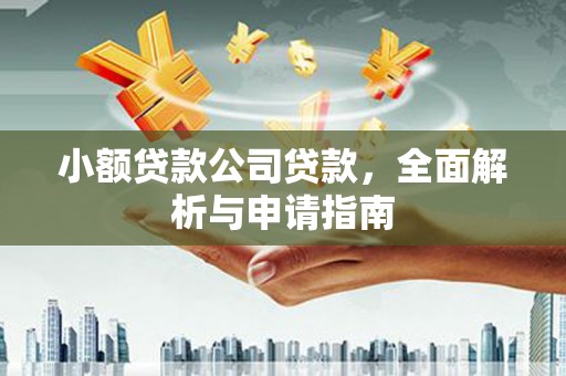 洪江小额贷款公司贷款，全面解析与申请指南
