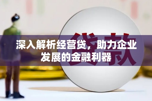 蒙自深入解析经营贷，助力企业发展的金融利器
