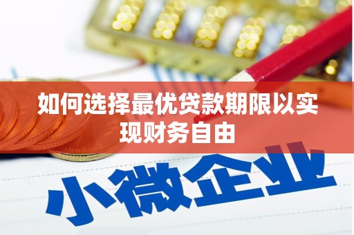 丹徒如何选择最优贷款期限以实现财务自由