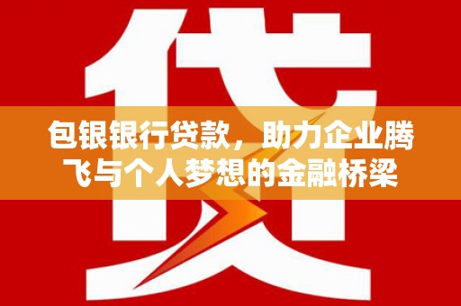 瓯海包银银行贷款，助力企业腾飞与个人梦想的金融桥梁