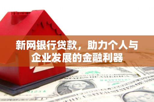 阳春新网银行贷款，助力个人与企业发展的金融利器