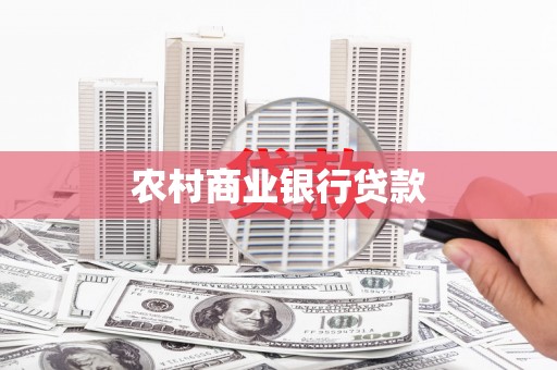 长海农村商业银行贷款