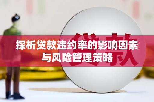 右江探析贷款违约率的影响因素与风险管理策略