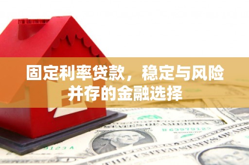 中沙固定利率贷款，稳定与风险并存的金融选择