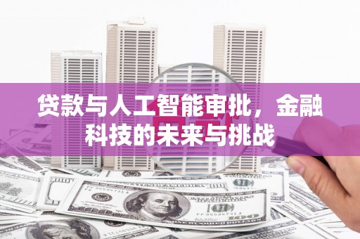 饶河贷款与人工智能审批，金融科技的未来与挑战