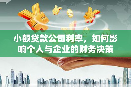 商洛小额贷款公司利率，如何影响个人与企业的财务决策