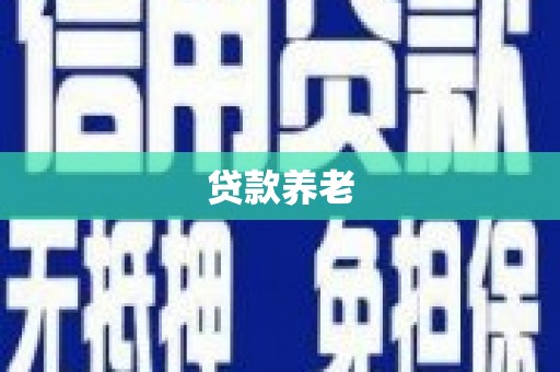 大林贷款养老