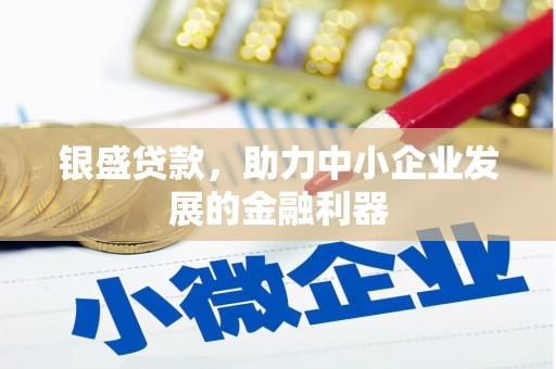 平江银盛贷款，助力中小企业发展的金融利器