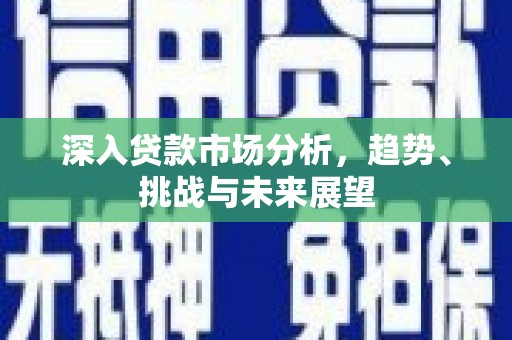 龙岗深入贷款市场分析，趋势、挑战与未来展望