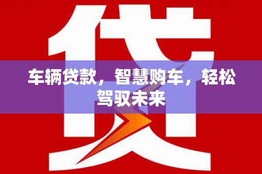 衡水车辆贷款，智慧购车，轻松驾驭未来
