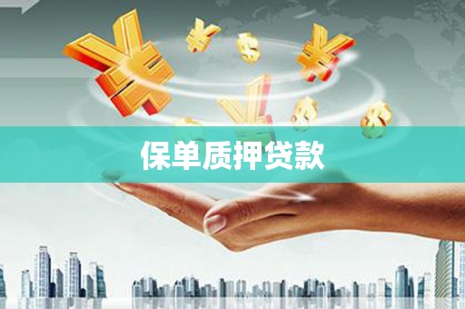 寿丰保单质押贷款