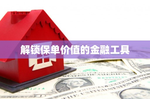 中和解锁保单价值的金融工具