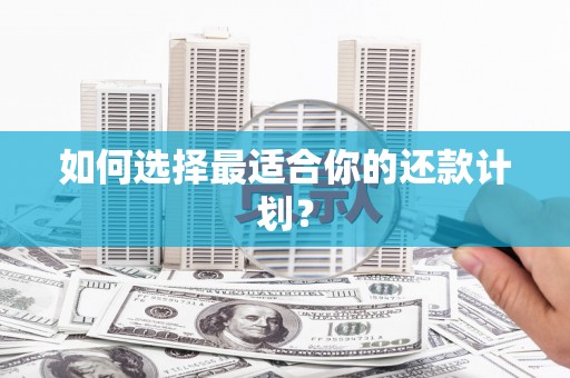 鼓楼如何选择最适合你的还款计划？